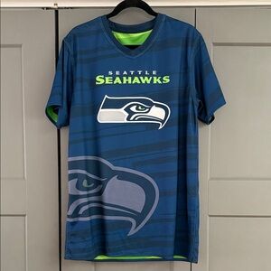 Seattle Seahawks reversible NFL Flag Football Jersey